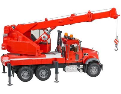 Bruder 2826 Mack Autojeřáb Hasiči