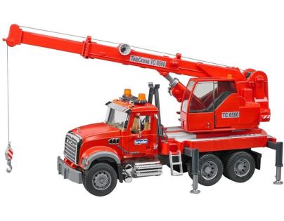 Bruder 2826 Mack Autojeřáb Hasiči