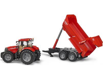 Bruder 3099 Traktor Case IH PUMA 230CVX s přívěsem