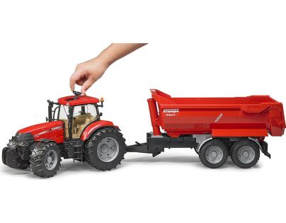 Bruder 3099 Traktor Case IH PUMA 230CVX s přívěsem
