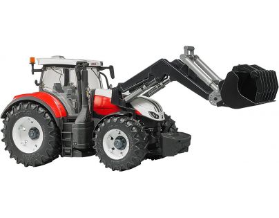 Bruder 3181 Traktor Steyr 6300 Terrus CVT s lžicí 1:16