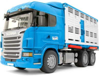 Bruder 3549 Scania R Přepravník skotu 1x skot 1:16