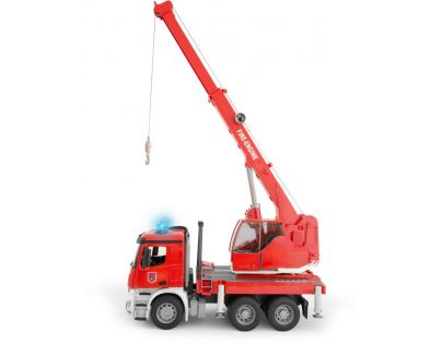 Bruder 3675 Mercedes Benz hasičský autojeřáb