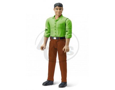 BRUDER 60001 Bworld - Figurka - muž, nízké boty