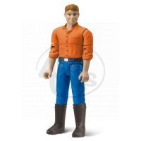 BRUDER 60010 Bworld - Figurka - muž, vysoké boty 2