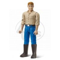 BRUDER 60010 Bworld - Figurka - muž, vysoké boty 3