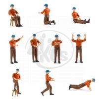 BRUDER 60010 Bworld - Figurka - muž, vysoké boty 6