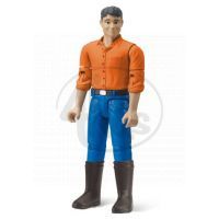 BRUDER 60011 Bworld - Figurka - muž, vysoké boty 2