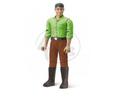 BRUDER 60011 Bworld - Figurka - muž, vysoké boty