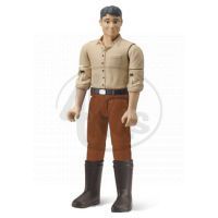 BRUDER 60011 Bworld - Figurka - muž, vysoké boty 4