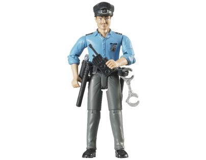 Bruder 60050 Bworld Figurka Policista s příslušenstvím