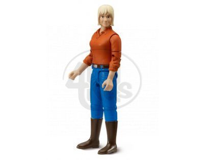 BRUDER 60401 Bworld - Figurka - žena, světlé vlasy