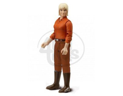 BRUDER 60401 Bworld - Figurka - žena, světlé vlasy
