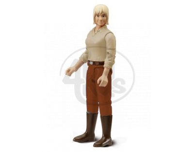 BRUDER 60401 Bworld - Figurka - žena, světlé vlasy