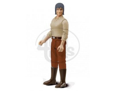 BRUDER 60402 Bworld - Figurka - žena, tmavé vlasy
