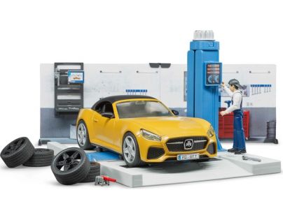 Bruder 62110 Autoservis a roadster 1:16
