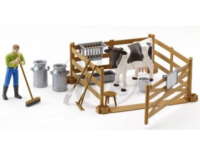BRUDER 62600 Bworld - Zemědělský set, figurka