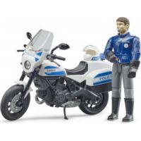 Bruder 62731 Policejní motorka Ducati s policistou 1:16 3