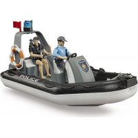 Bruder Bworld Policejní člun s otočným majákem