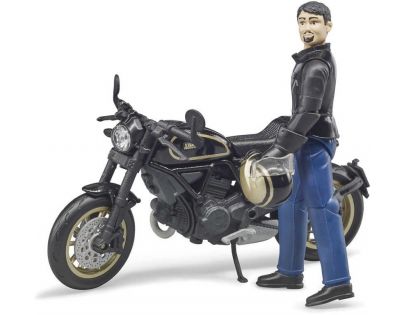 Bruder 63050 Scrambler Ducati Cafe Racer s řidičem