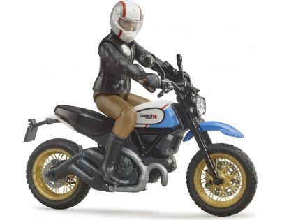 Bruder 63051 Scrambler Ducati Desert Sled s řidičem