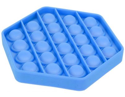 Bubble Pop It Praskající bubliny antistresová společenská hra modrá