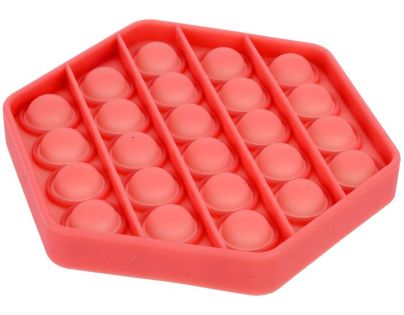 Bubble Pop It Praskající bubliny antistresová společenská hra červená
