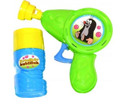 Wiky Krteček Bublifuk mačkací Krtek 55 ml zelený