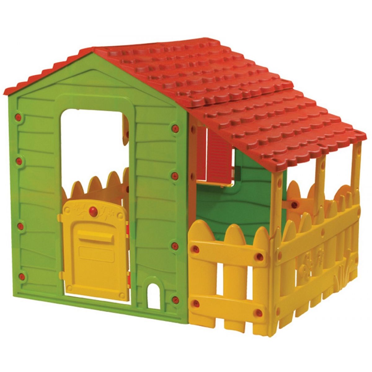 Buddy Toys Domeček Farm s verandou