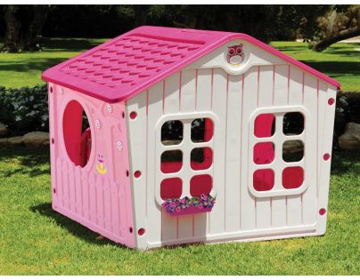 Buddy Toys Domeček Village růžový