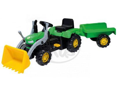 Buddy Toys Šlapací traktor se lžící