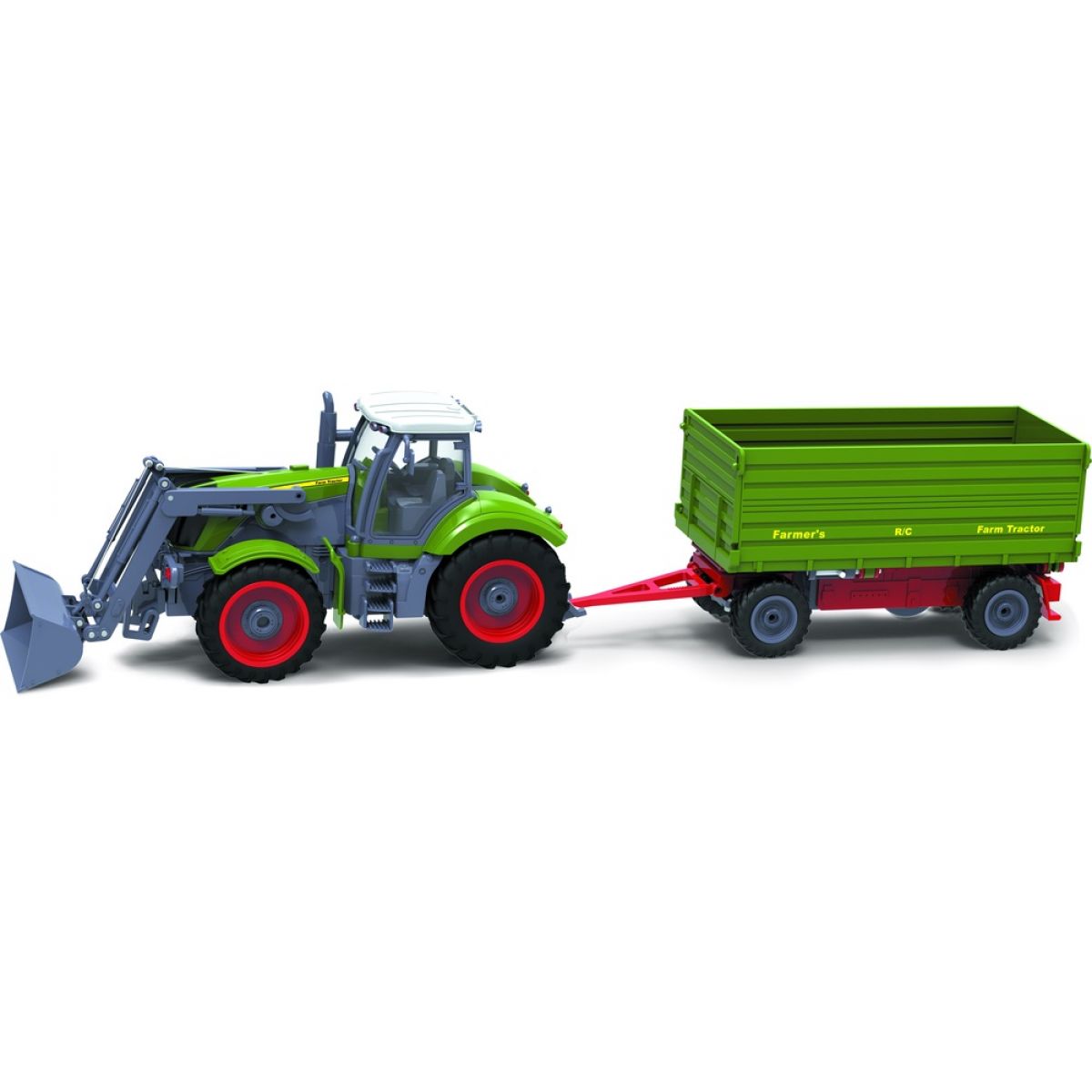 Buddy Toys RC Traktor se sklápěcím přívěsem