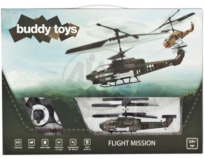 Buddy toys RC Vrtulníky Fight Mission 2ks