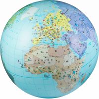 Caly Nafukovací globus Zeměkoule 85 cm