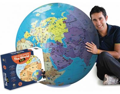 Caly Nafukovací globus Zeměkoule 85 cm