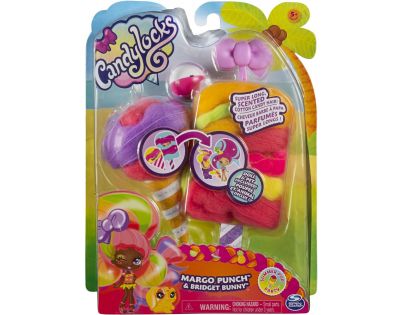 Candylocks voňavá panenka se zvířátkem Marco Punch a Bridget Bunny
