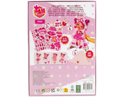 Canenco Panenky oblékací magnetické I am Pink