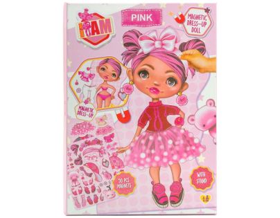 Canenco Panenky oblékací magnetické I am Pink