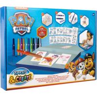 Canenco Sada malování Foukací fixy Tlapková patrola - Poškozený obal