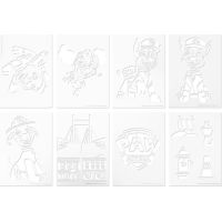 Canenco Sada malování Foukací fixy Tlapková patrola - Poškozený obal 6