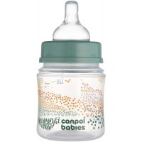 Canpol babies Antikoliková lahev EasyStart Mountains 120 ml zelená 2