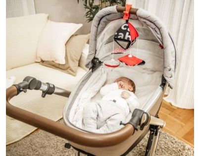 Canpol babies Kontrastní závěsná hračka s klipem Sensory