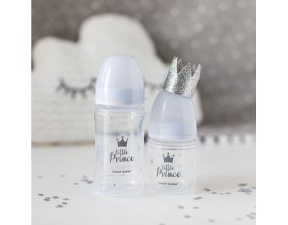 Canpol babies Lahev se širokým hrdlem Royal Baby 120 ml modrá