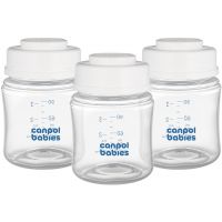 Canpol babies Sada lahví pro skladování mateřského mléka 3 x 120 ml