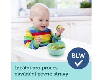 Canpol babies Silikonová miska s přísavkou 300 ml tyrkysová