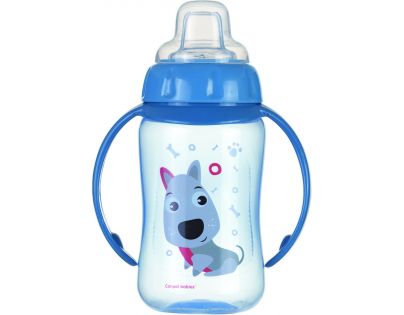 Canpol babies Tréninkový hrníček s úchyty Cute Animals 320 ml pejsek