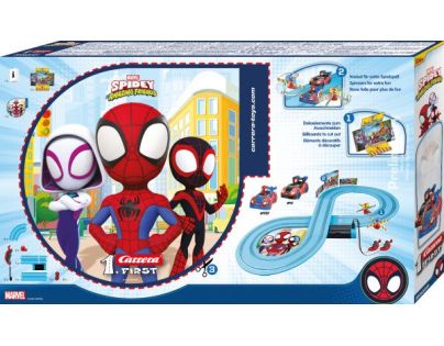 Carrera First Autodráha Spidey Web Sp