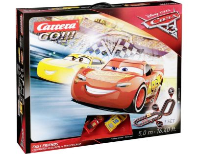 Carrera GO Autodráha 62419 Cars 3 Fast Friends