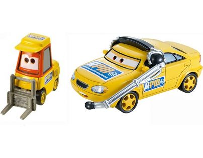 Mattel Cars 2 Autíčka 2ks - Chief a Petrol Pulaski