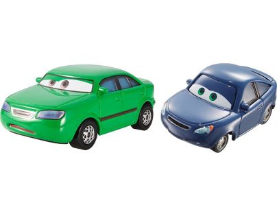 Mattel Cars 2 Autíčka 2ks - Dan Sclarkenberg a Kim Carllins